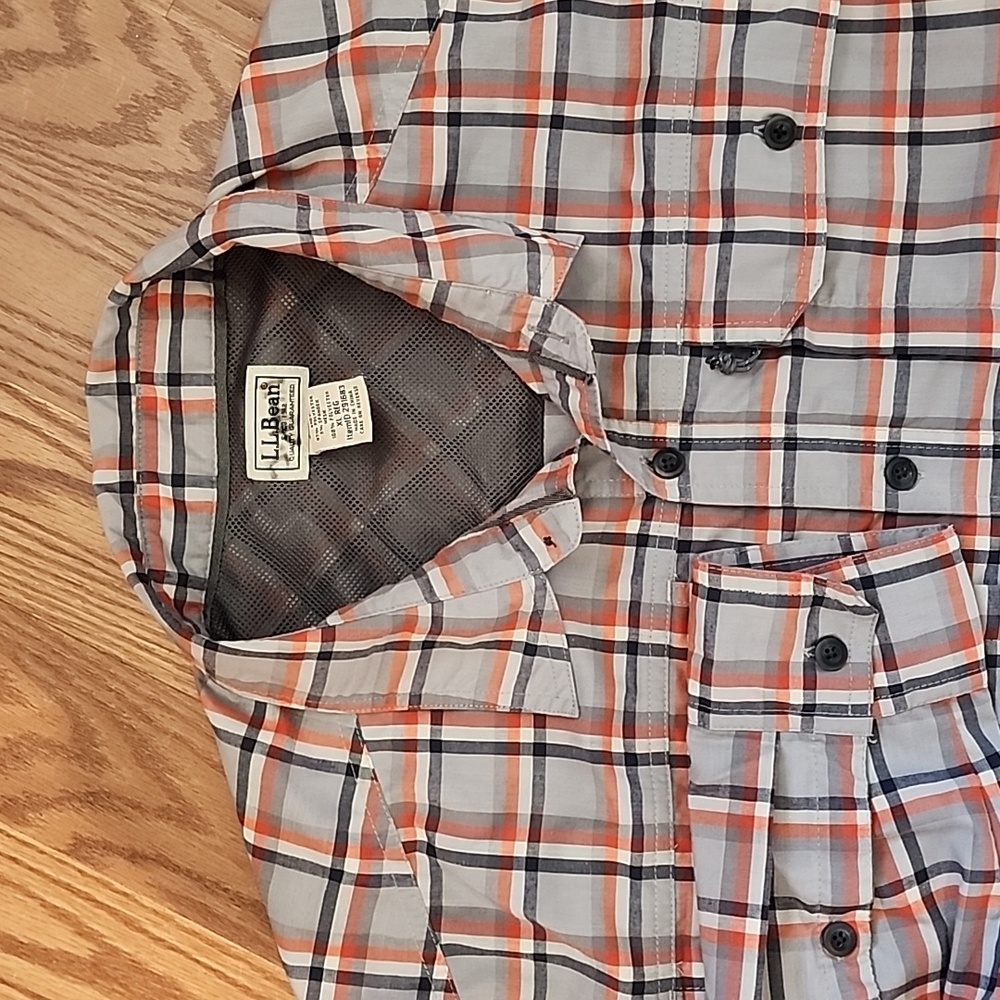 L.L.bean hiking shirt xl